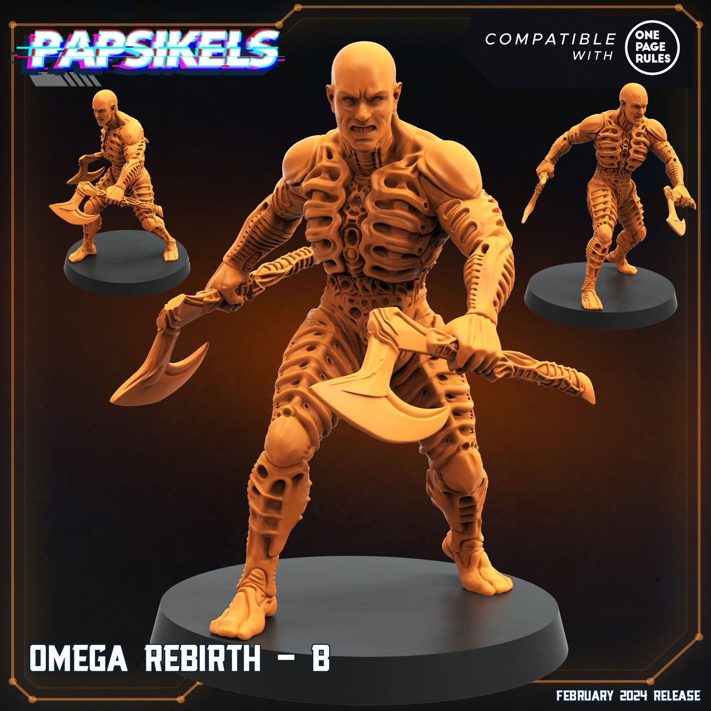 Omega Rebirths (sculpted by Papsikels)