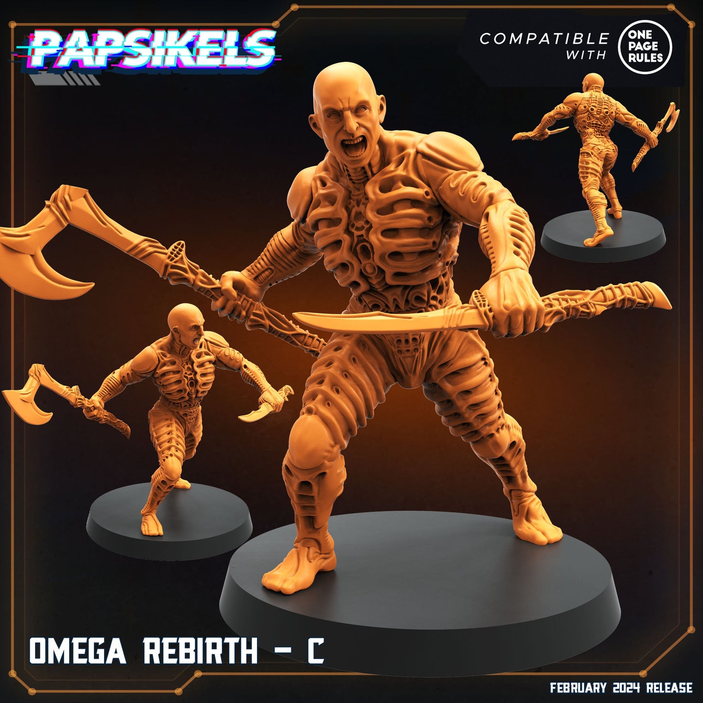 Omega Rebirths (sculpted by Papsikels)