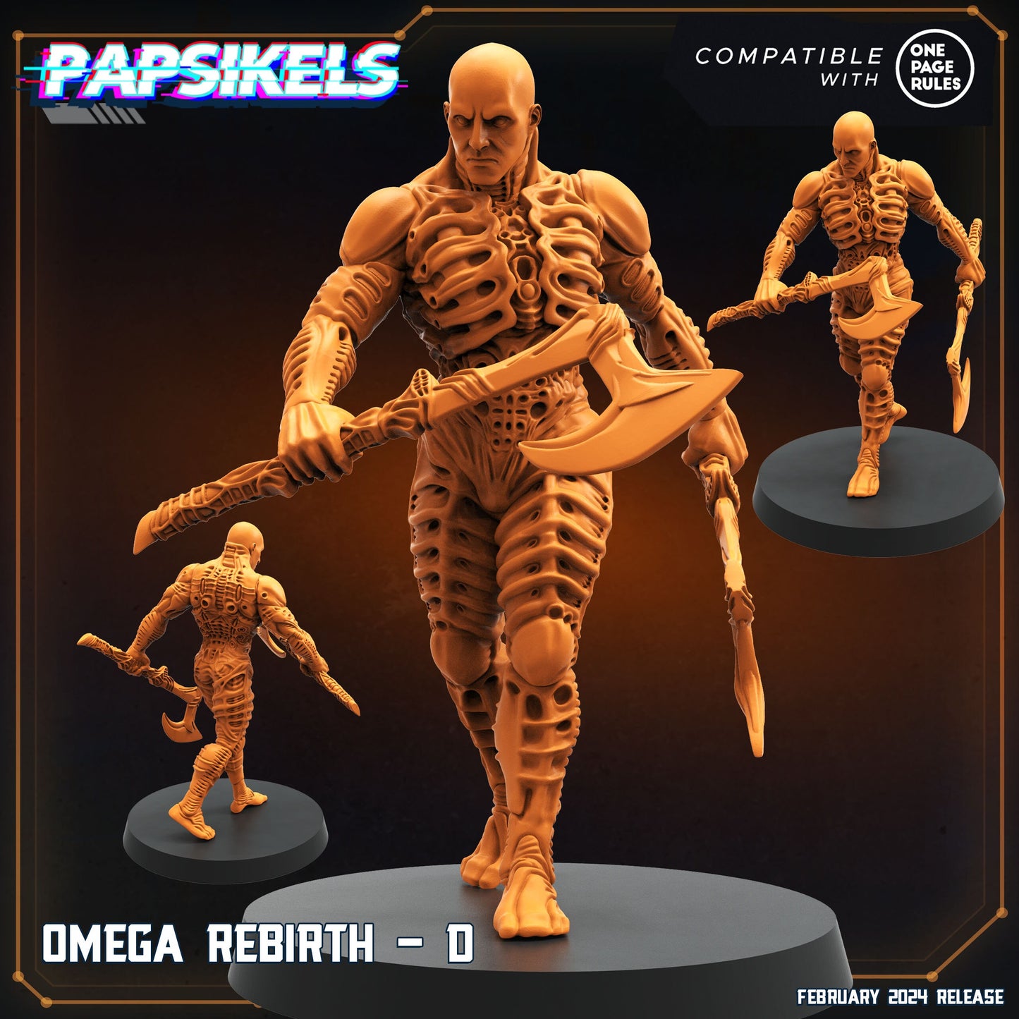 Omega Rebirths (sculpted by Papsikels)