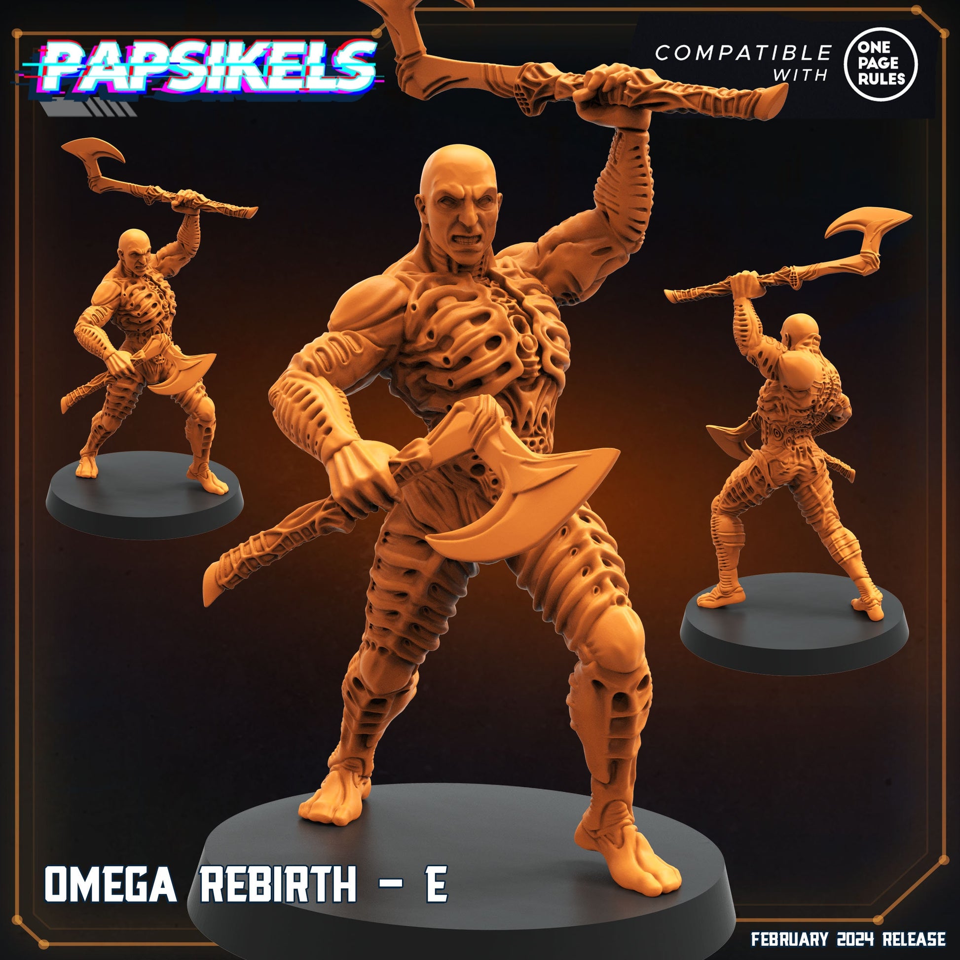 Omega Rebirths (sculpted by Papsikels)