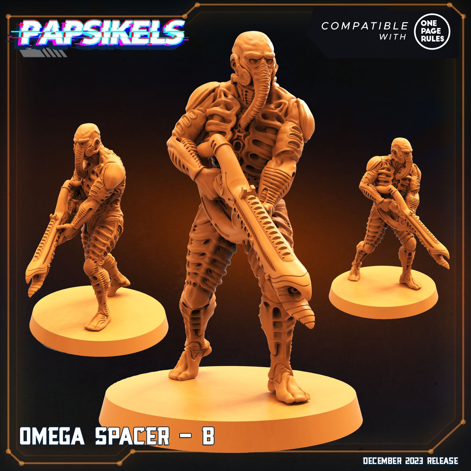 Omega Spacers (sculpted by Papsikels)