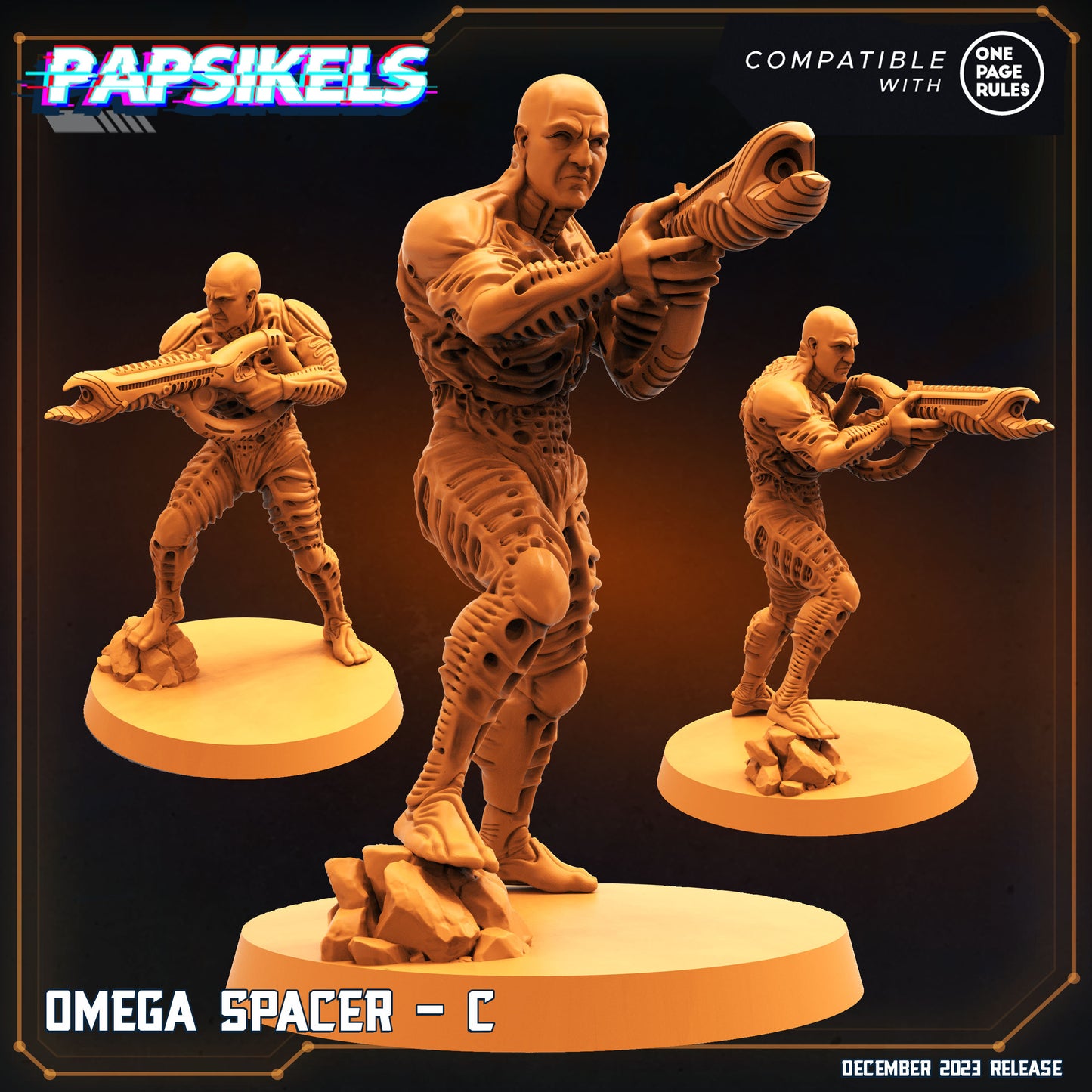 Omega Spacers (sculpted by Papsikels)