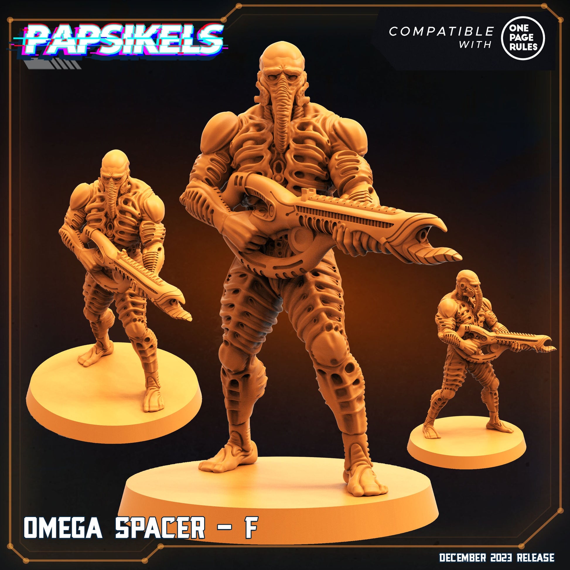 Omega Spacers (sculpted by Papsikels)