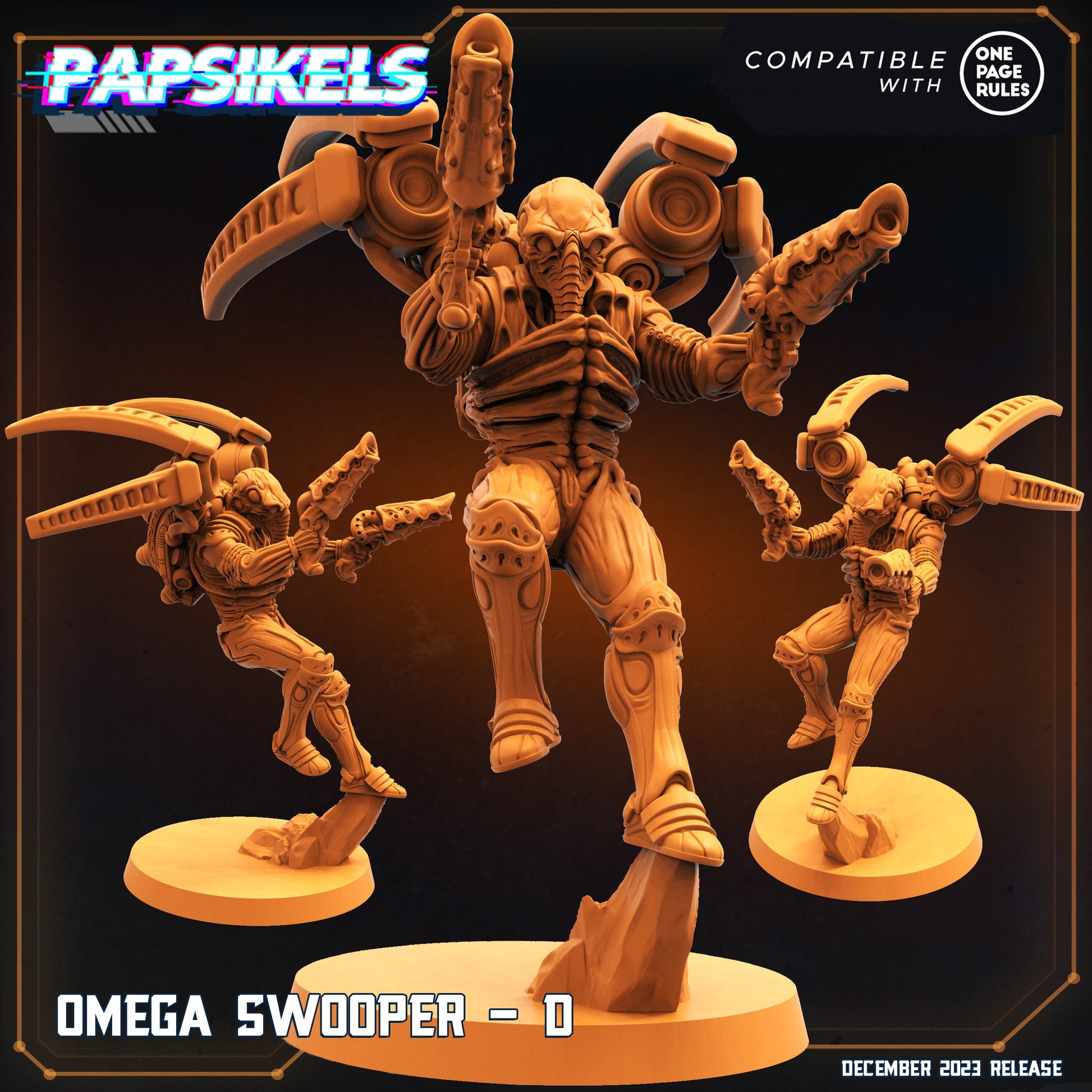 Omega Swoopers (sculpted by Papsikels)