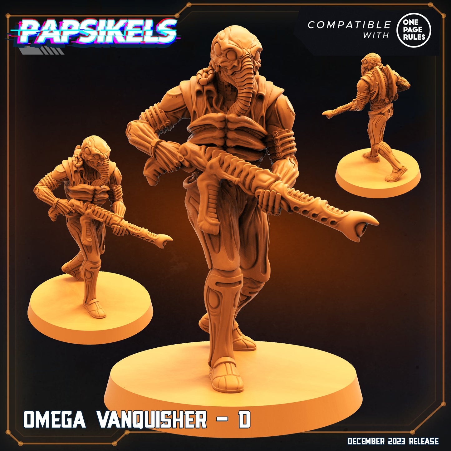 Omega Vanquishers (sculpted by Papsikels)