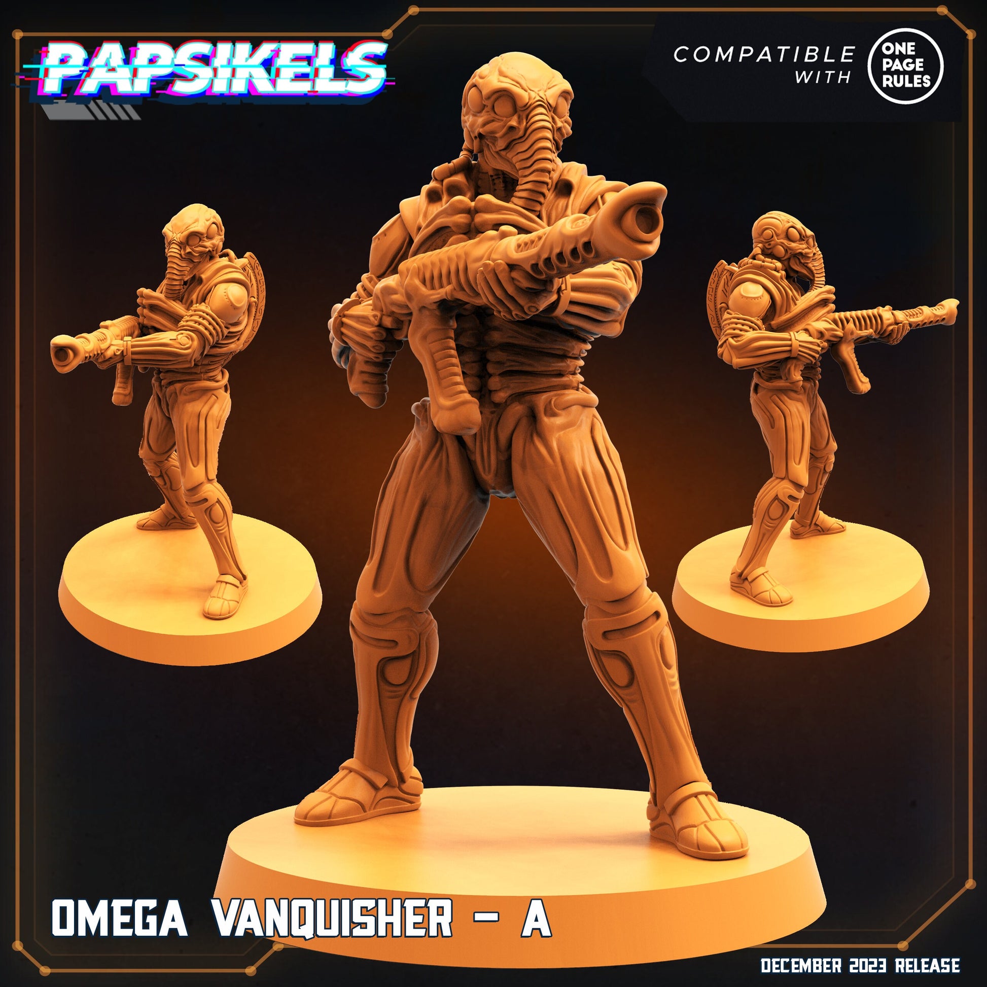 Omega Vanquishers (sculpted by Papsikels)