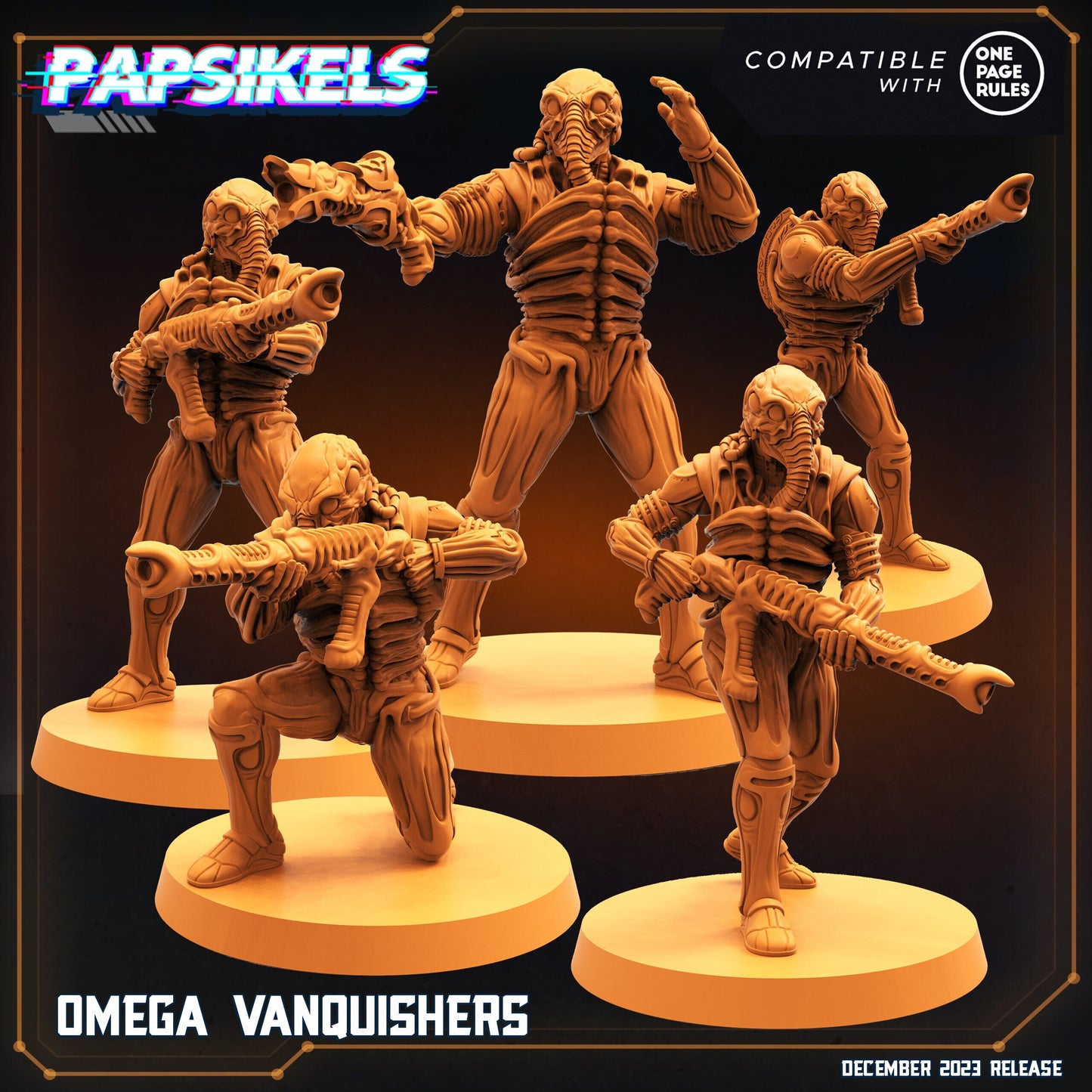 Omega Vanquishers (sculpted by Papsikels)