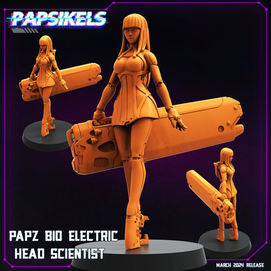 Papz Bio Electric Head Scientist 1 (sculpted by Papsikels)