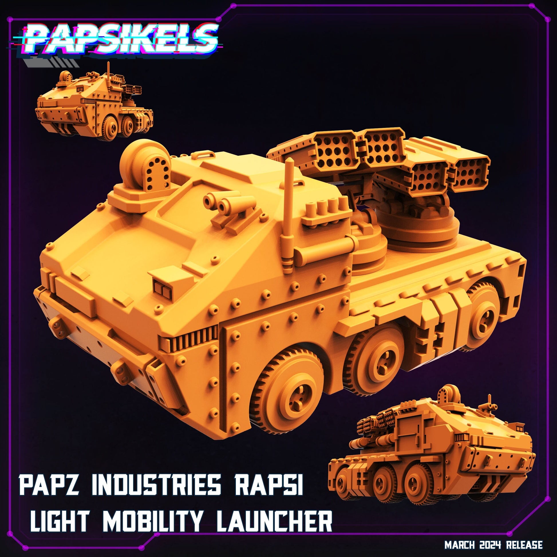 Papz Industries Rapsi - Light Mobility Launcher (sculpted by Papsikels)