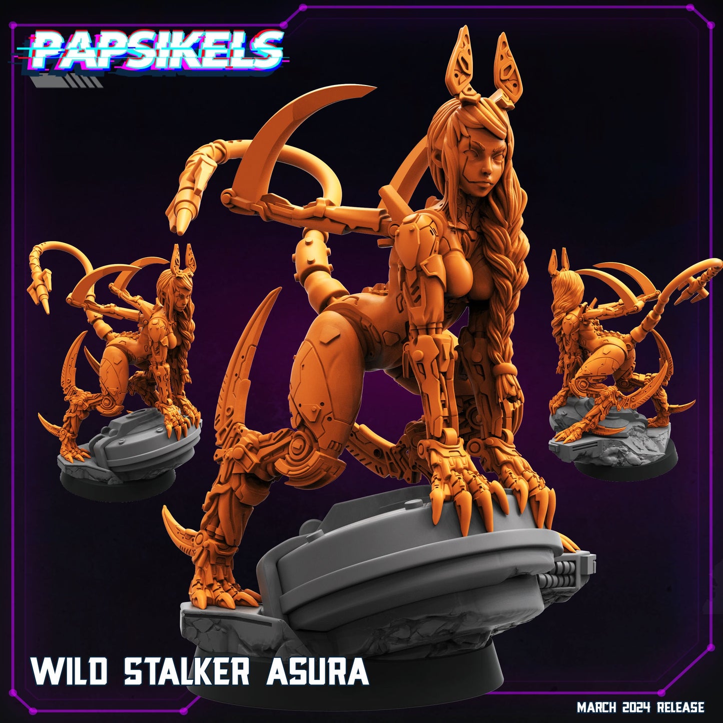 Wild Stalker Asura (sculpted by Papsikels)