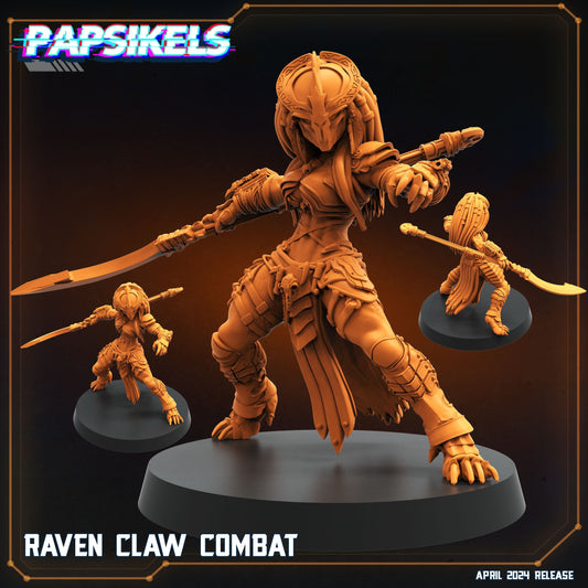 Vixen Raven Claw Combat - Predator Fan Art (sculpted by Papsikels)