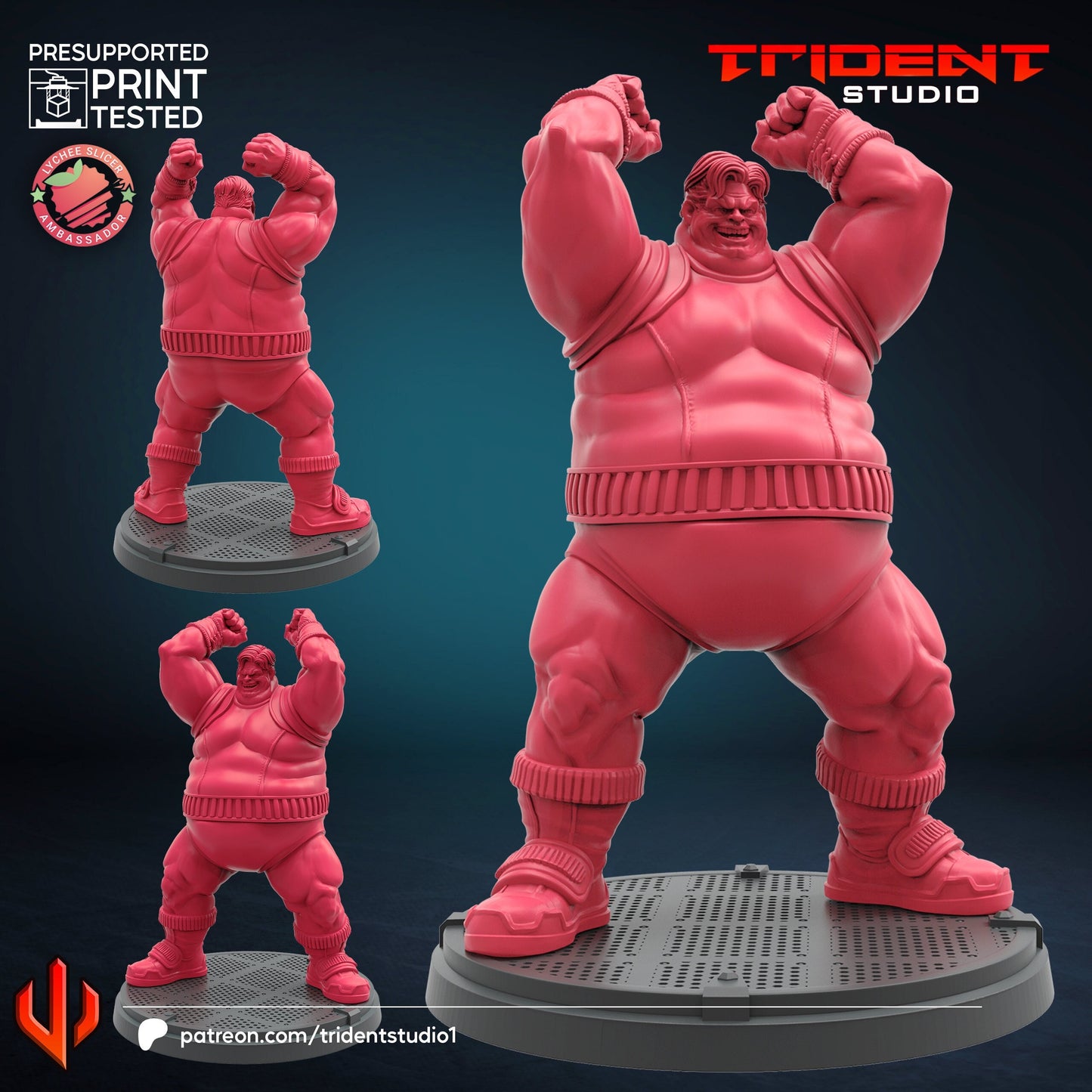 Blob (Fan art sculpted by Trident Studio) (Crisis Protocol Proxy/Alternative)
