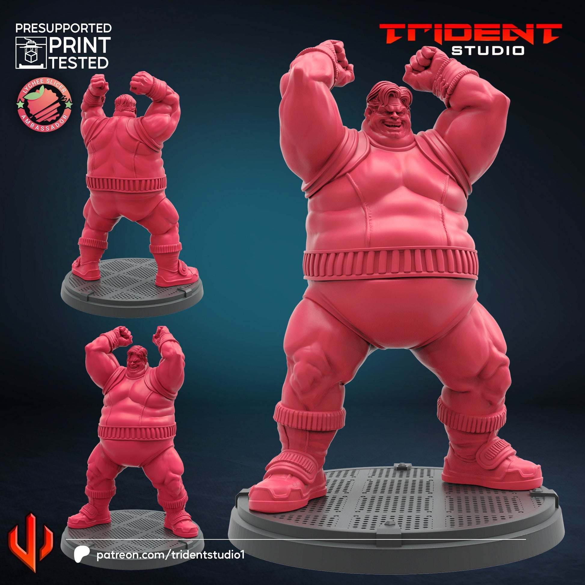 Blob (Fan art sculpted by Trident Studio) (Crisis Protocol Proxy/Alternative)