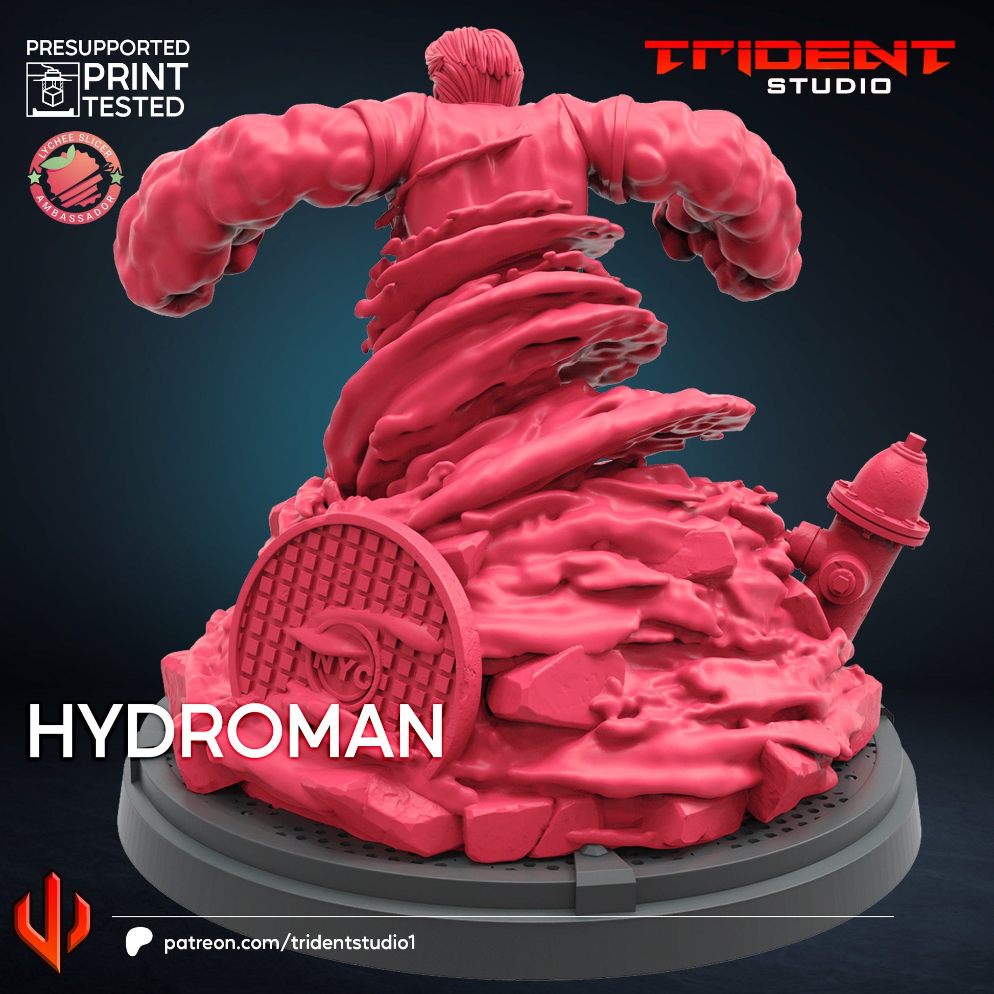 Hydroman (Fan art sculpted by Trident Studio) (Crisis Protocol Proxy/Alternative)