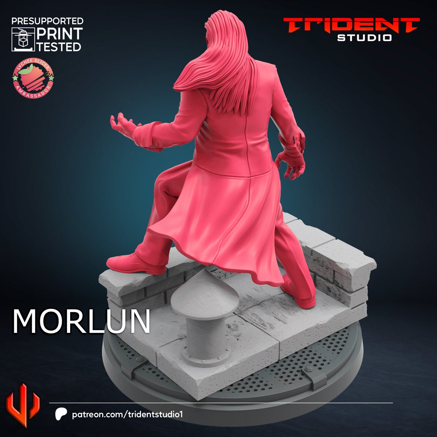 Morlun (Fan art sculpted by Trident Studio) (Crisis Protocol Proxy/Alternative)