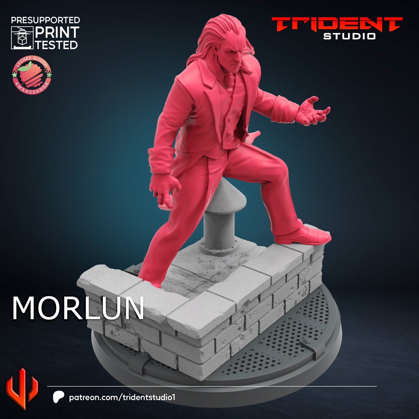 Morlun (Fan art sculpted by Trident Studio) (Crisis Protocol Proxy/Alternative)