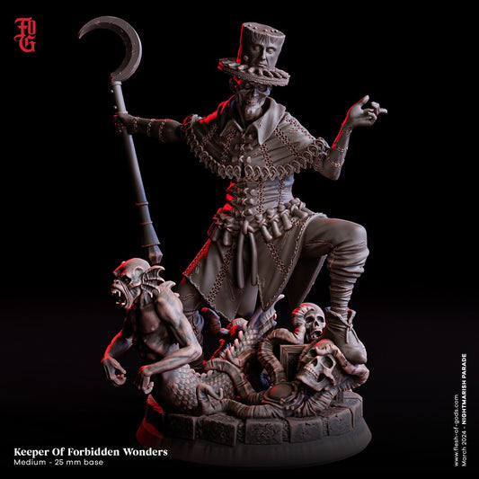 Keeper of Forbidden Wonders - The Nightmarish Parade (sculpted by Flesh of Gods miniatures)