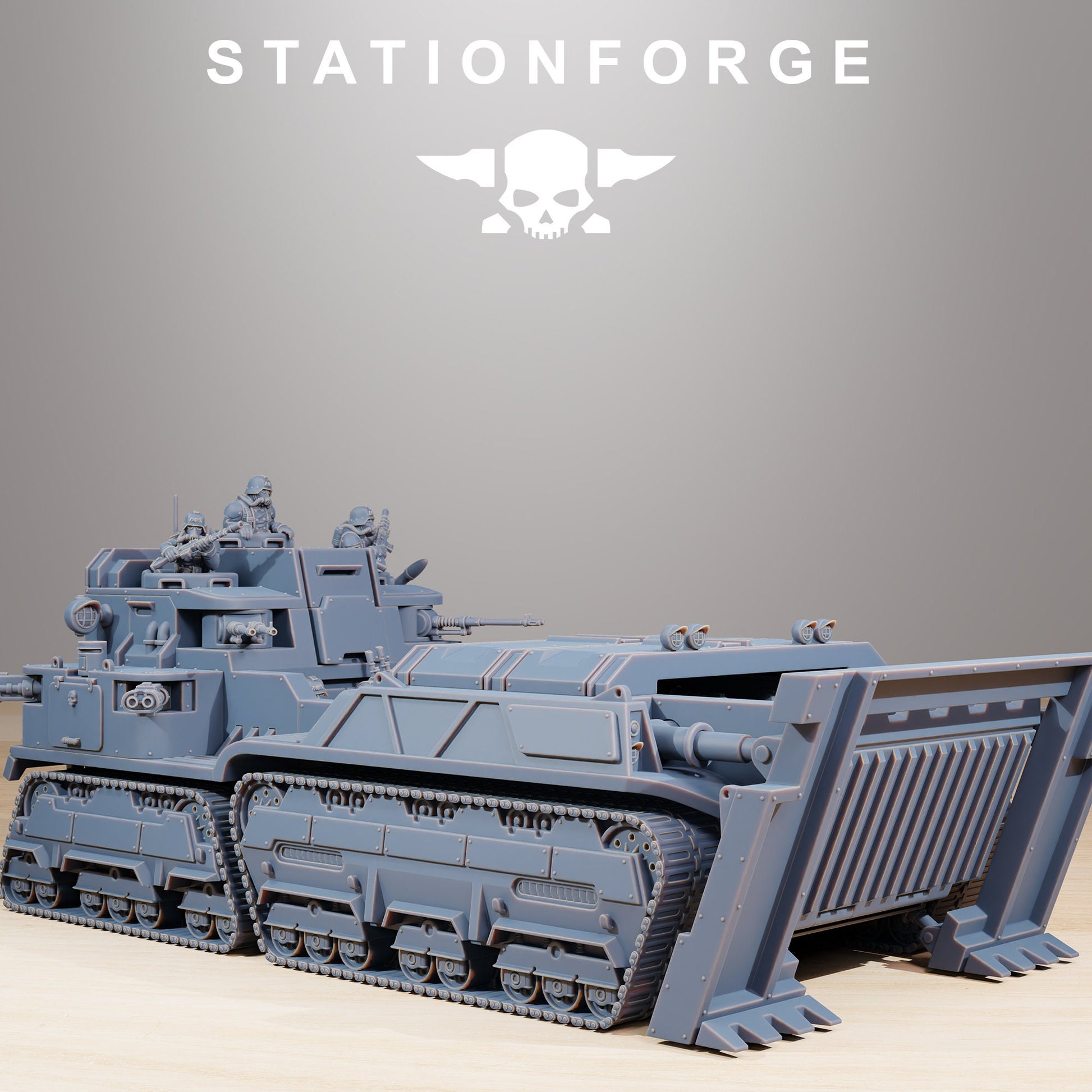 Grim Guard Transport Tank (sculpted by Stationforge)