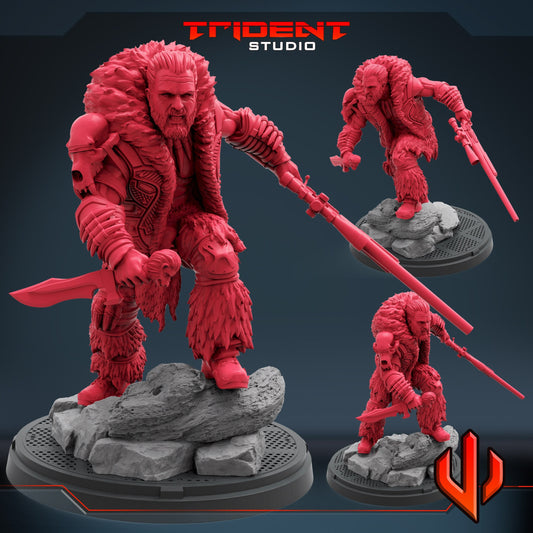 Kraven (Fan art sculpted by Trident Studio) (Crisis Protocol Proxy/Alternative)