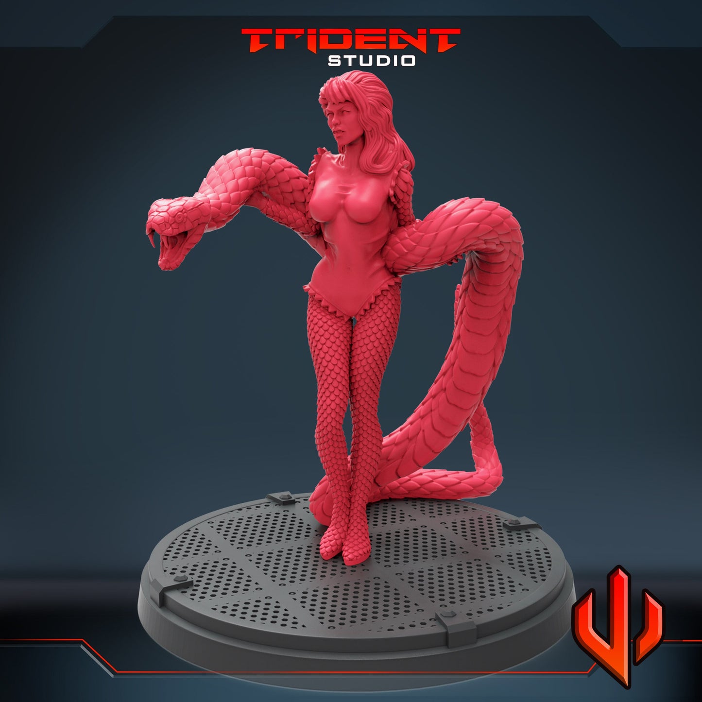 Princess Python (Fan art sculpted by Trident Studio) (Crisis Protocol Proxy/Alternative)