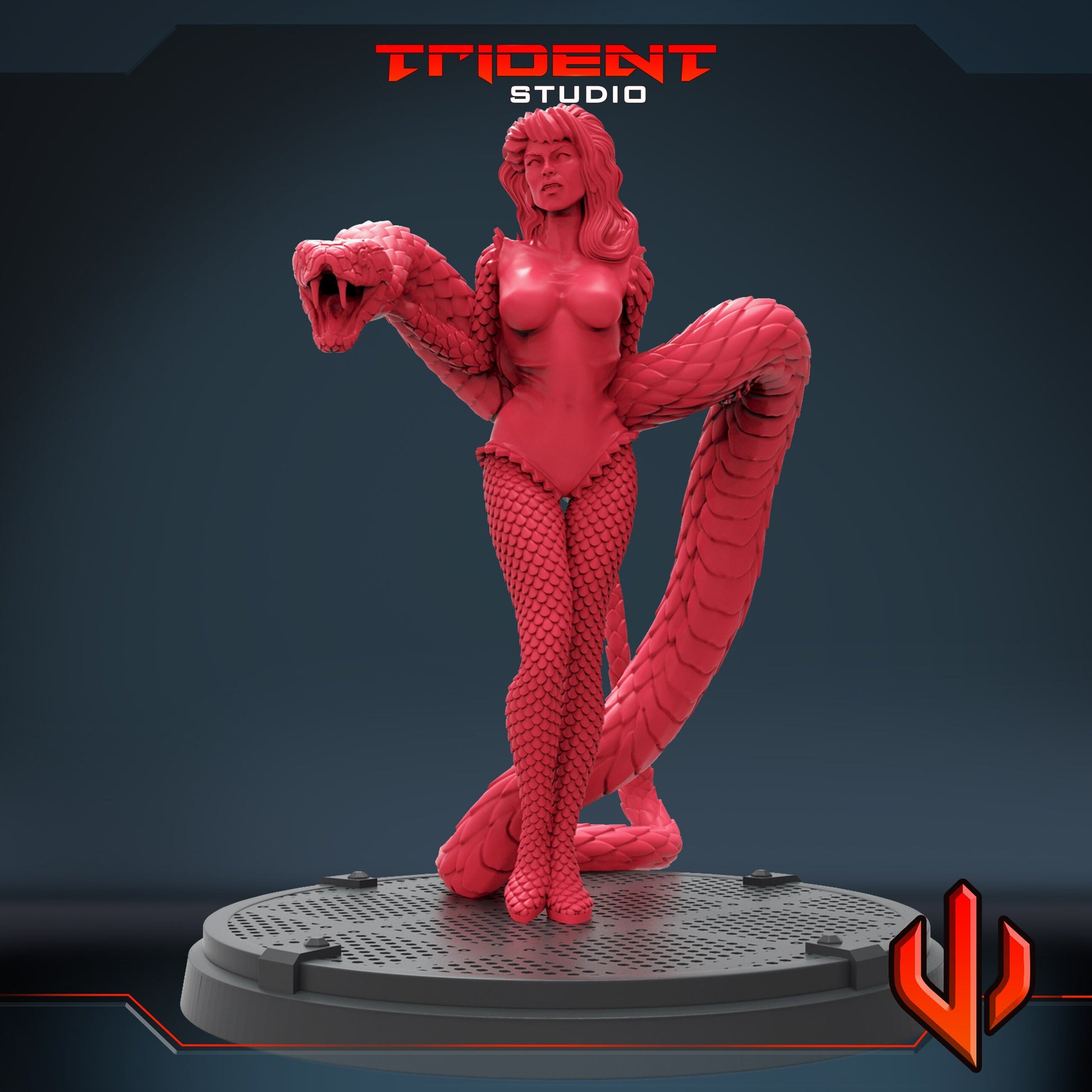 Princess Python (Fan art sculpted by Trident Studio) (Crisis Protocol Proxy/Alternative)