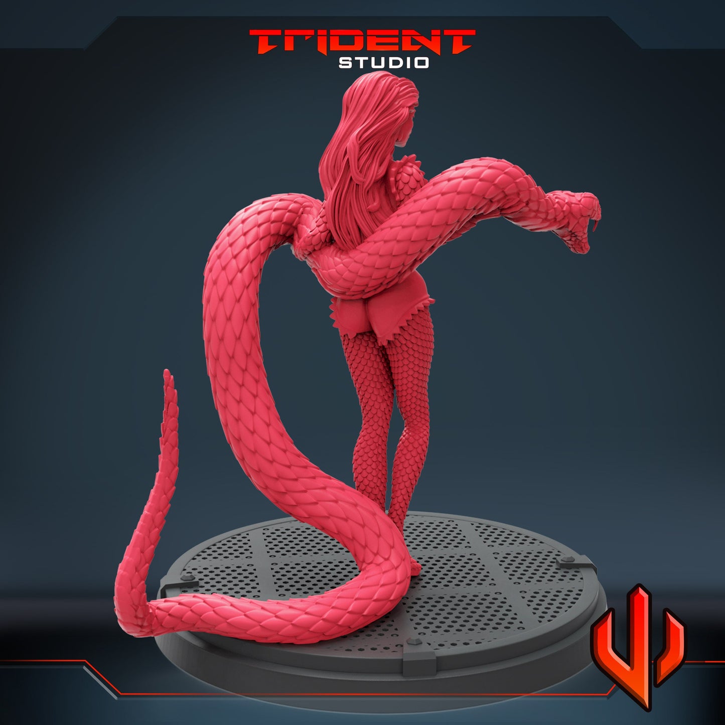 Princess Python (Fan art sculpted by Trident Studio) (Crisis Protocol Proxy/Alternative)