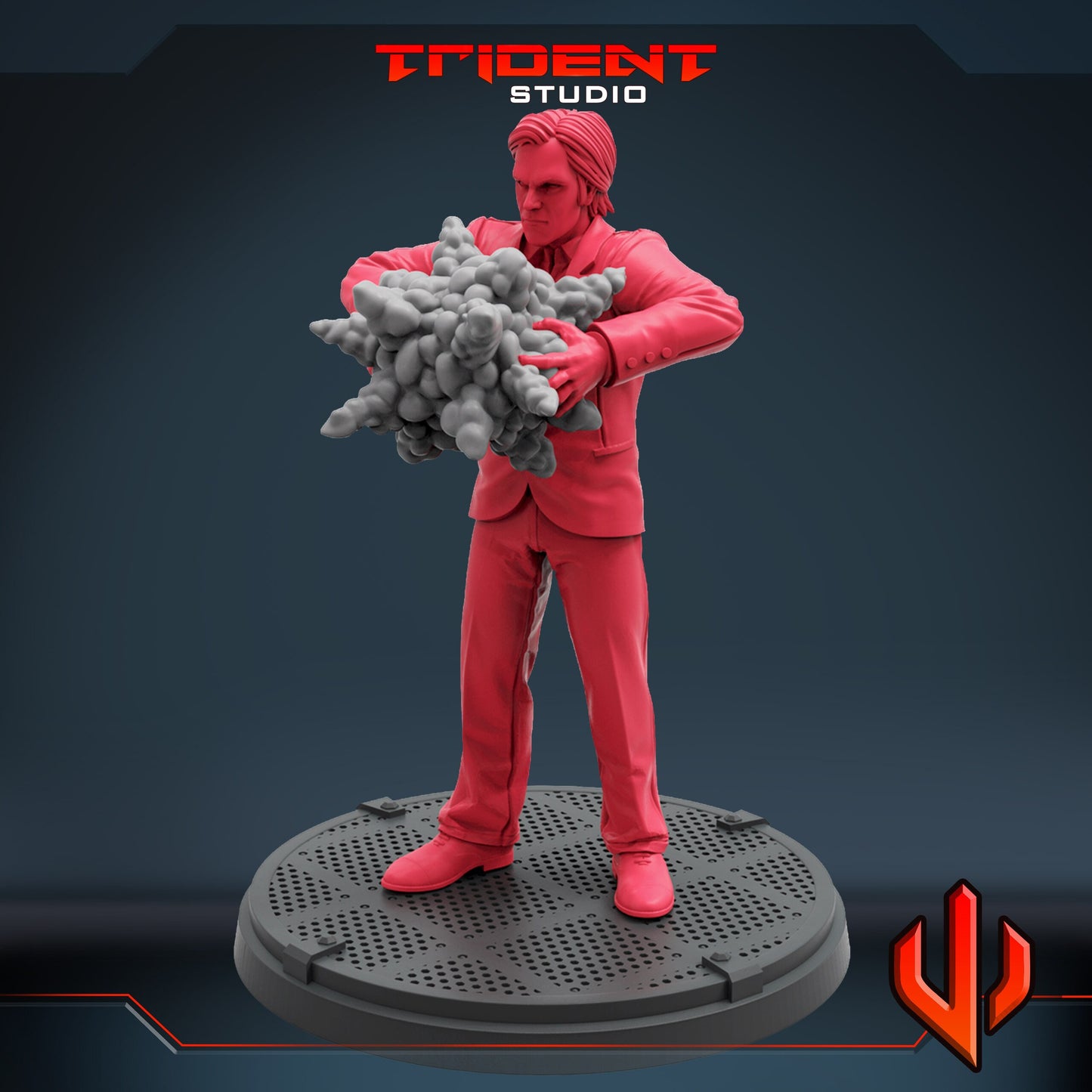 Sebastian Shaw - 1st Class (Fan art sculpted by Trident Studio) (Crisis Protocol Proxy/Alternative)