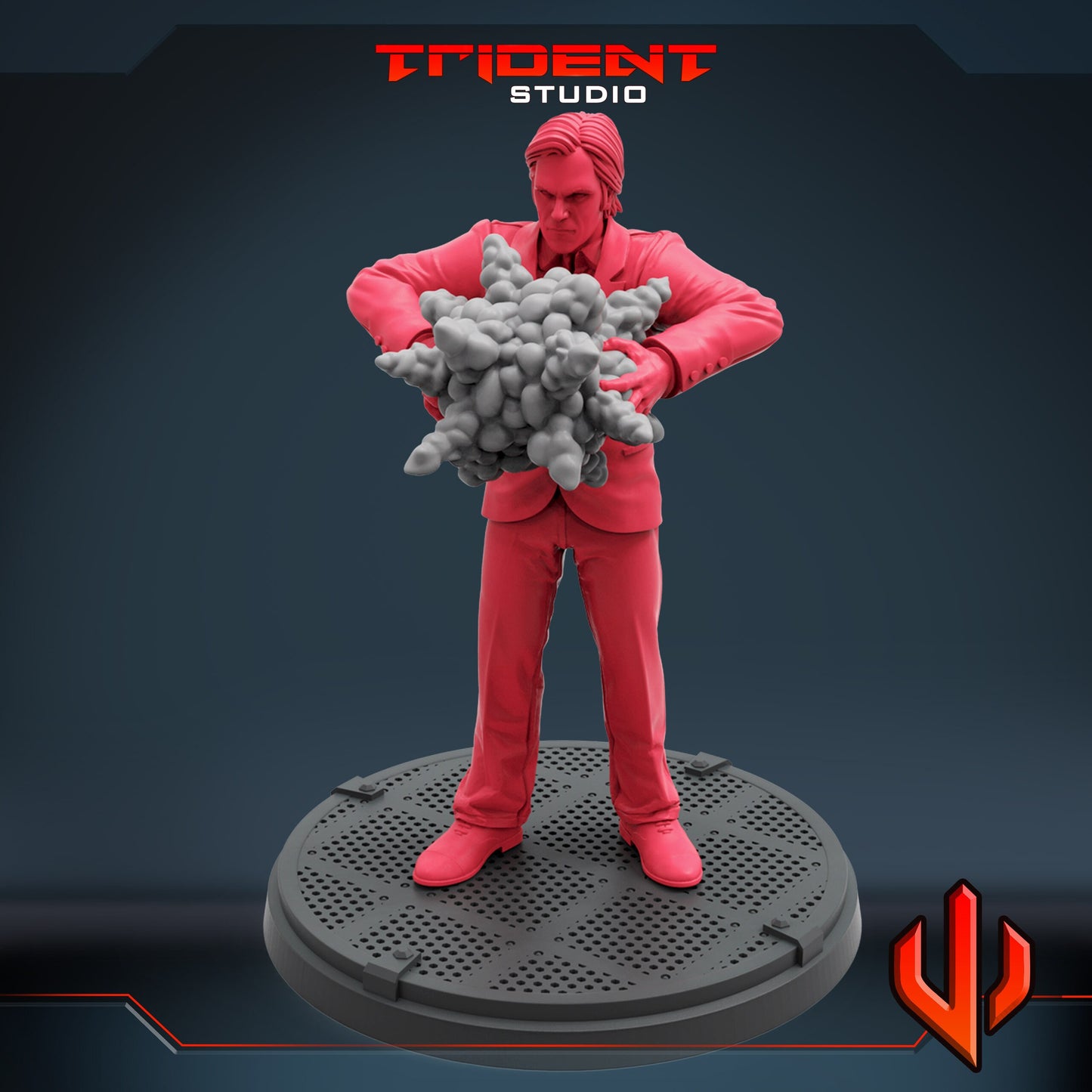 Sebastian Shaw - 1st Class (Fan art sculpted by Trident Studio) (Crisis Protocol Proxy/Alternative)