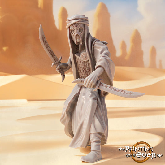 Serpent Cultist B (sculpted by Print Goes Ever On)