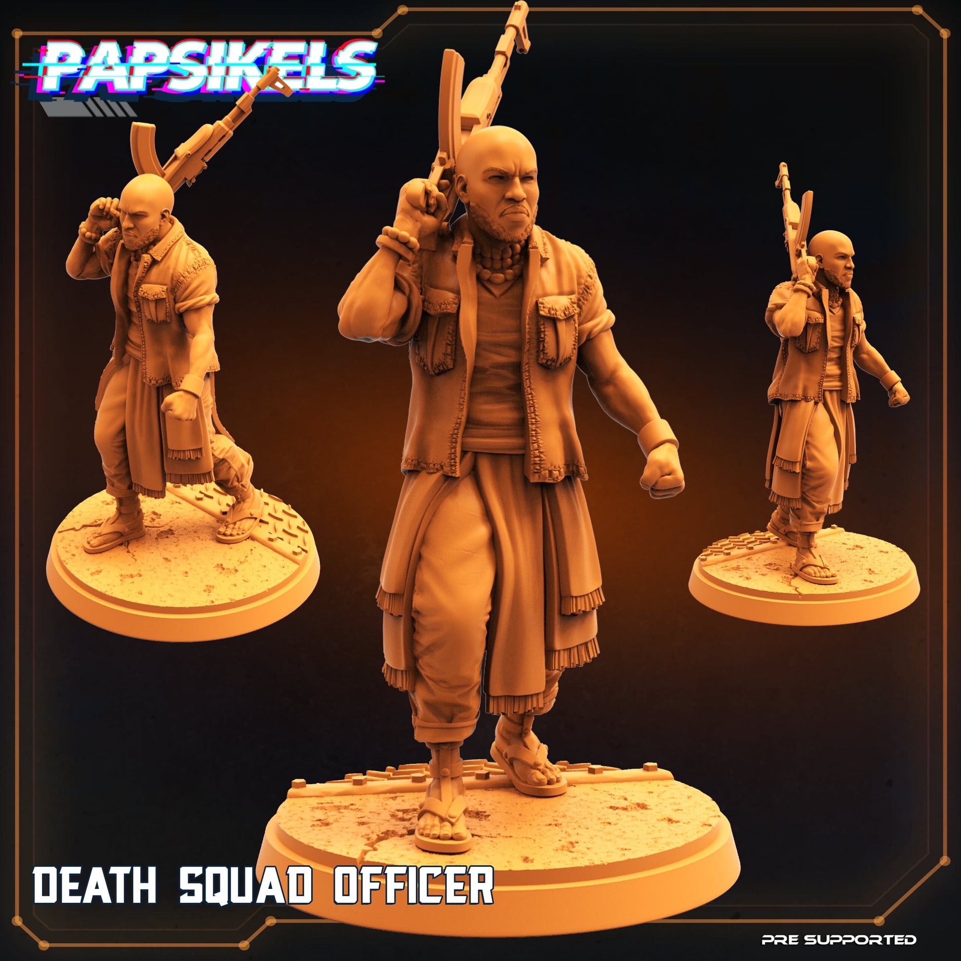 Squad from Predators (sculpted by Papsikels)