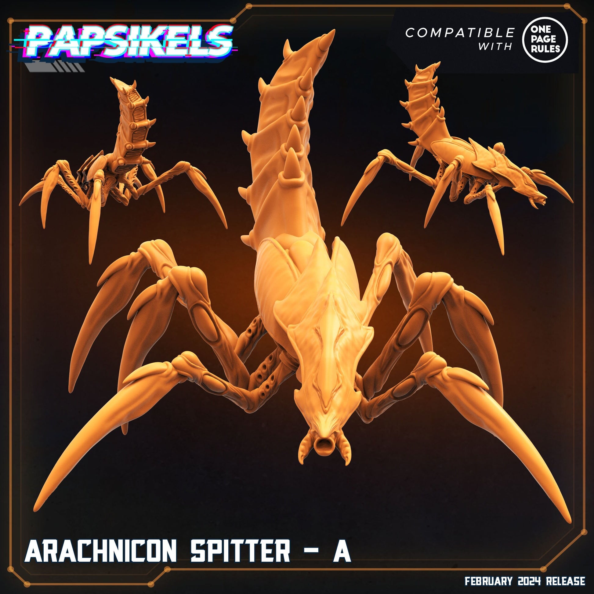 Arachnicon Spitter - A (sculpted by Papsikels)