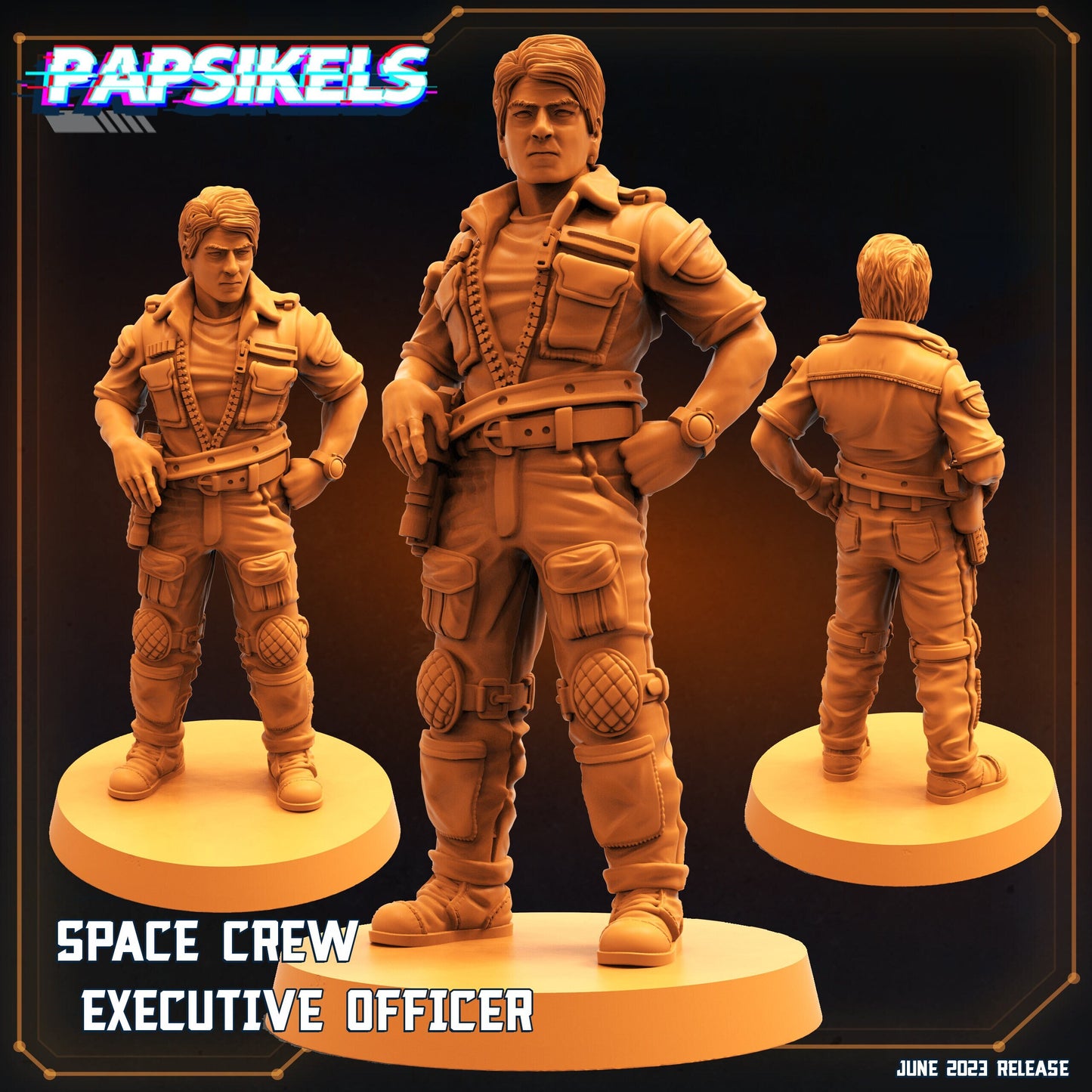 Space Crew - Executive Officer (sculpted by Papsikels)