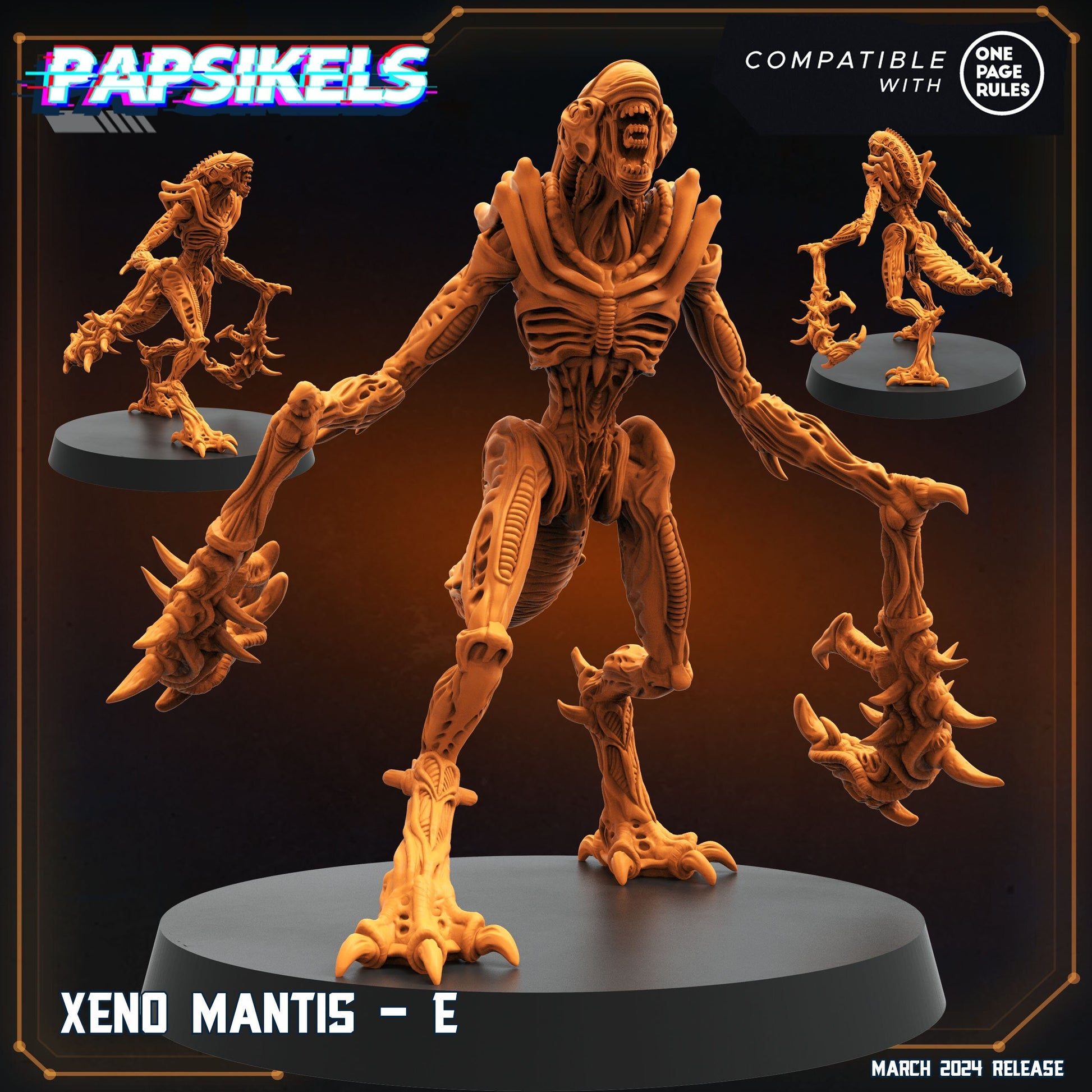 Xeno Mantis E (sculpted by Papsikels)