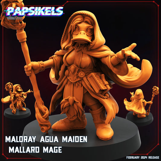 Maloray Agua Maiden - Mallard Mage (sculpted by Papsikels)