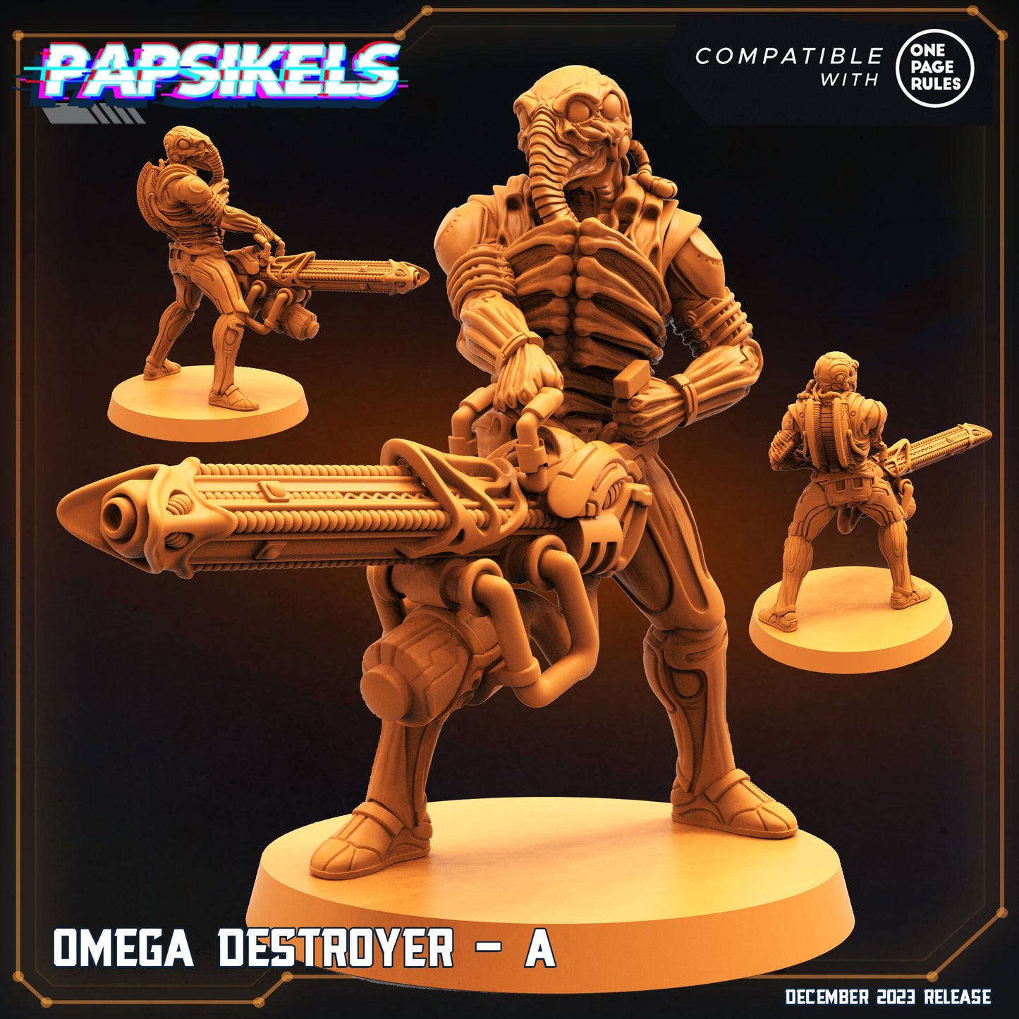 Omega Destroyers (sculpted by Papsikels)