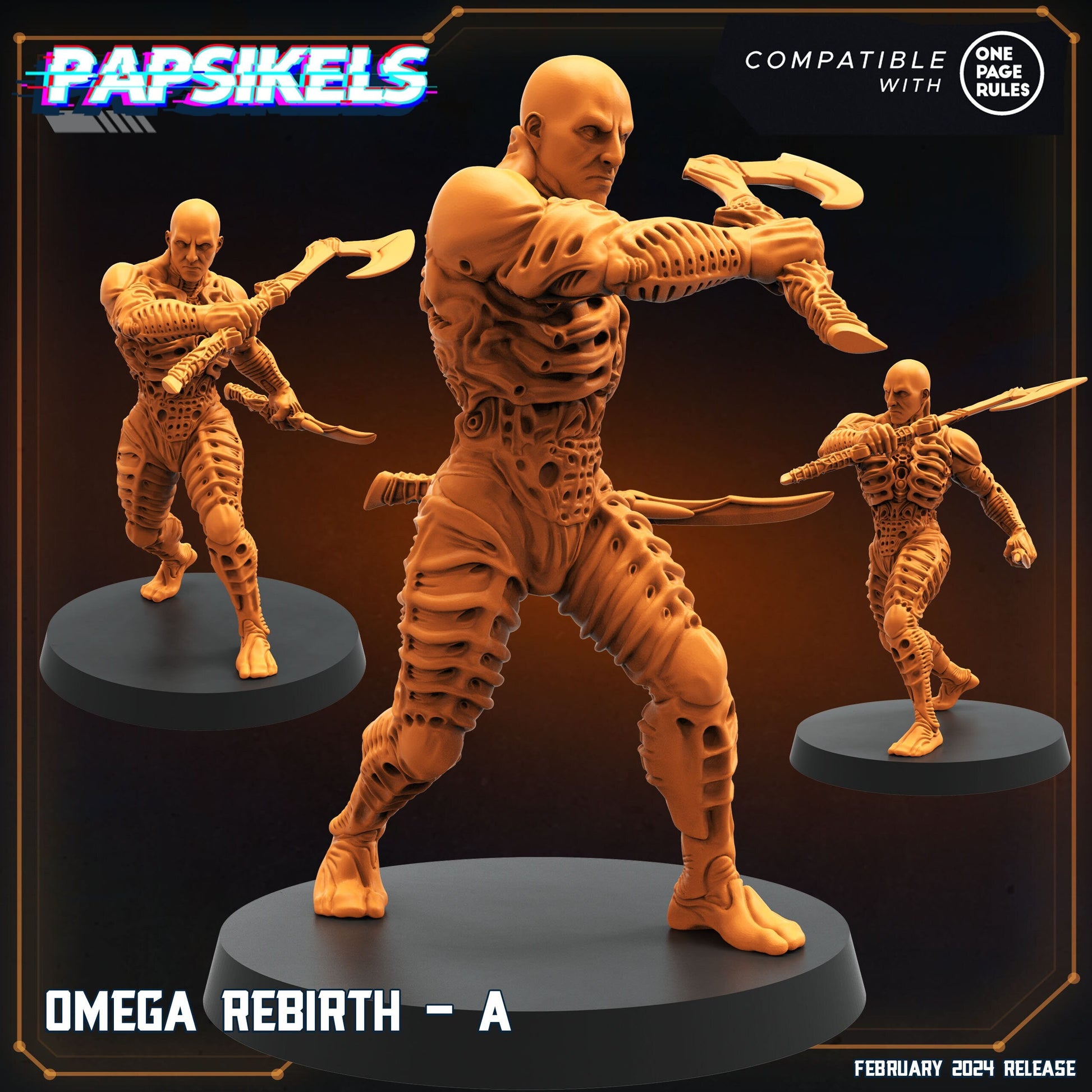 Omega Rebirths (sculpted by Papsikels)