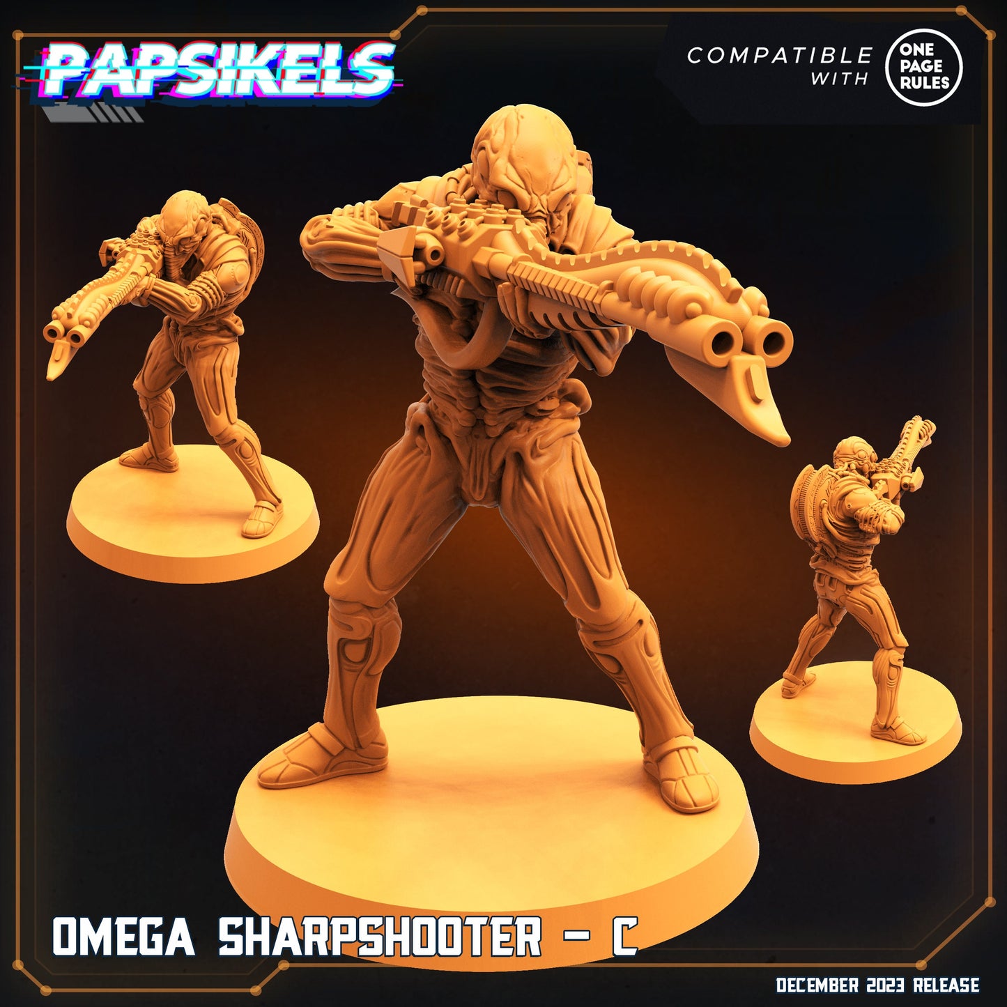 Omega Sharpshooters (sculpted by Papsikels)