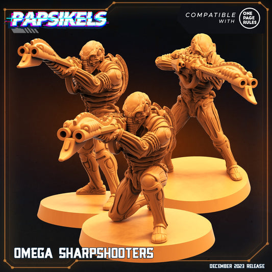 Omega Sharpshooters (sculpted by Papsikels)