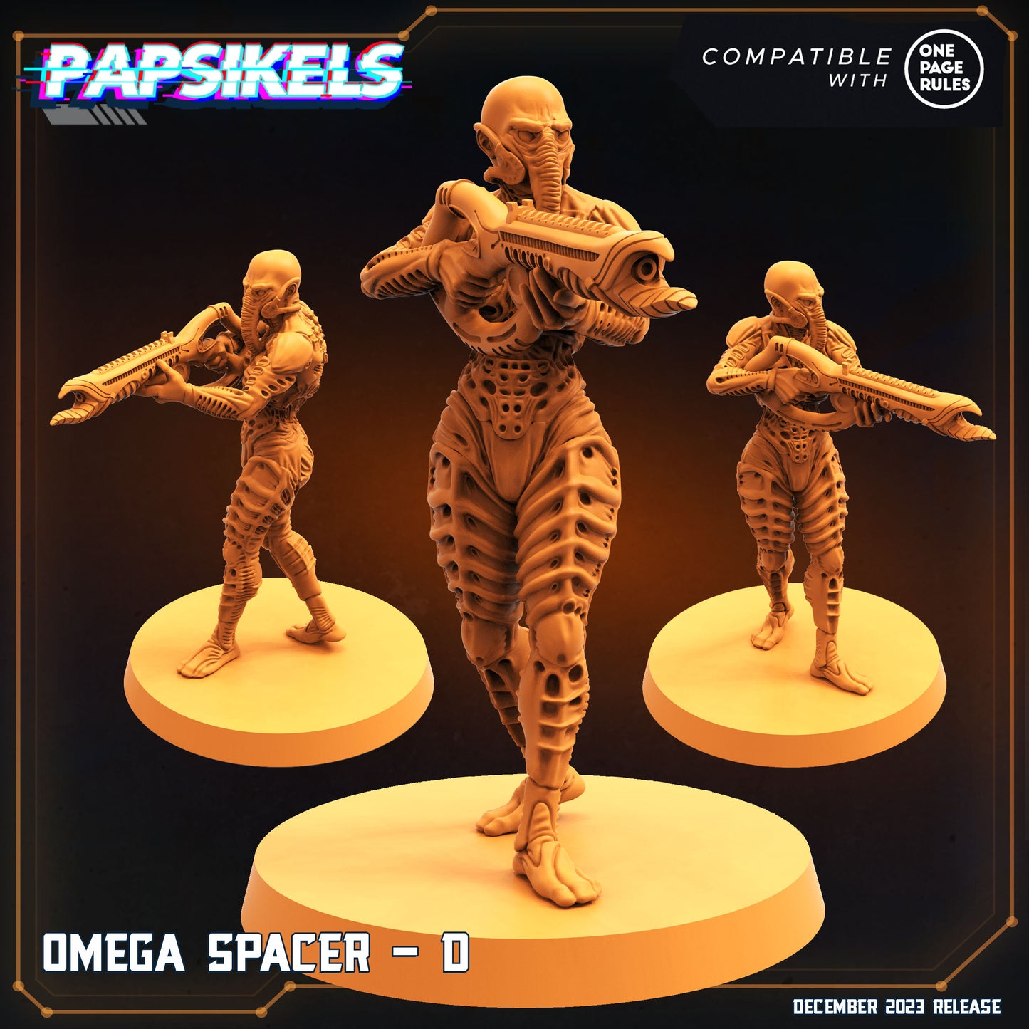 Omega Spacers (sculpted by Papsikels)