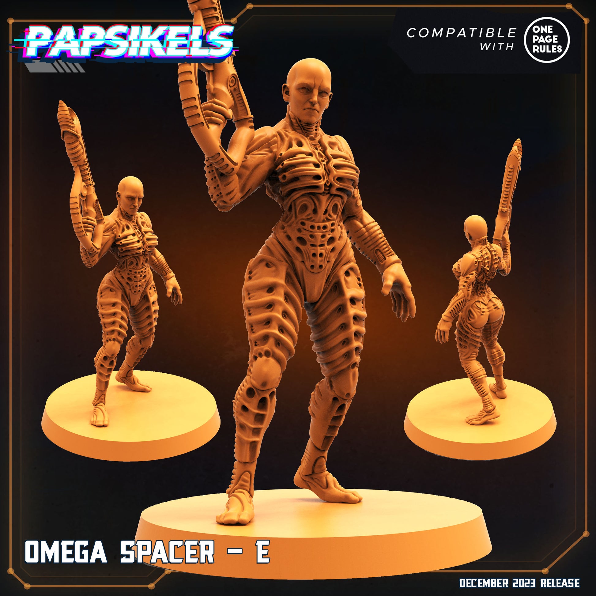 Omega Spacers (sculpted by Papsikels)