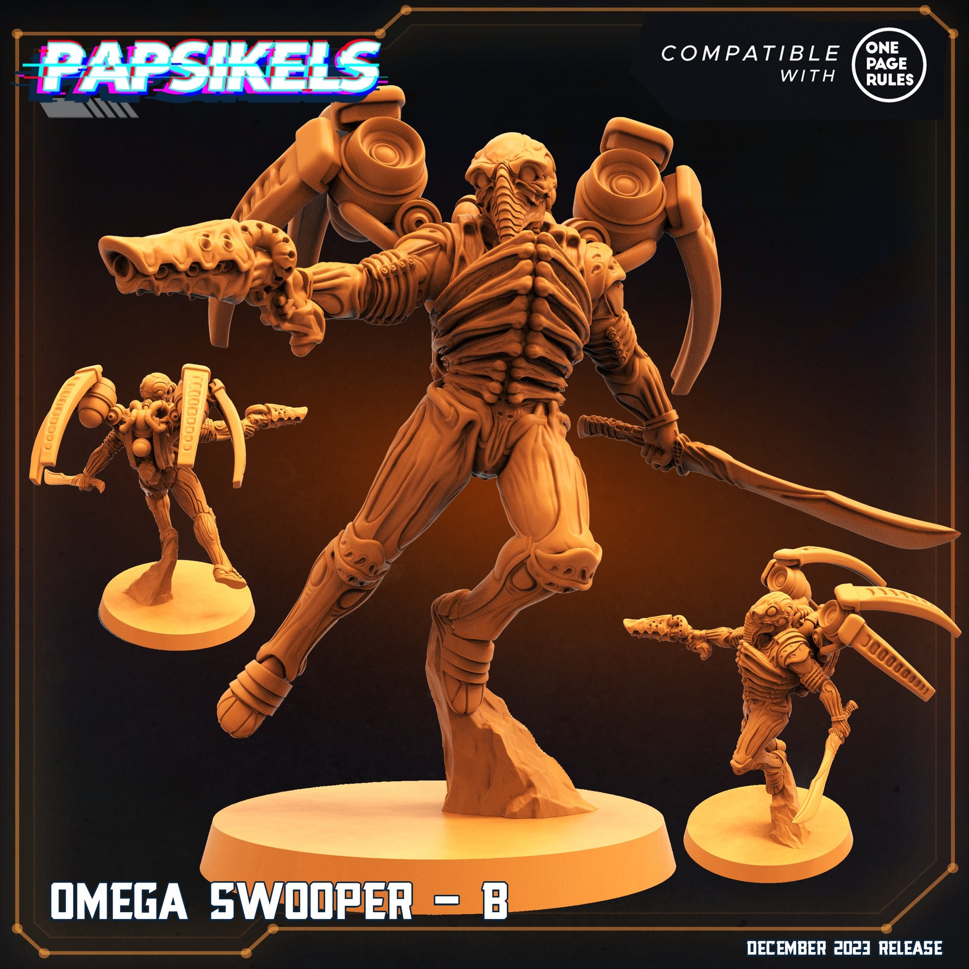 Omega Swoopers (sculpted by Papsikels)