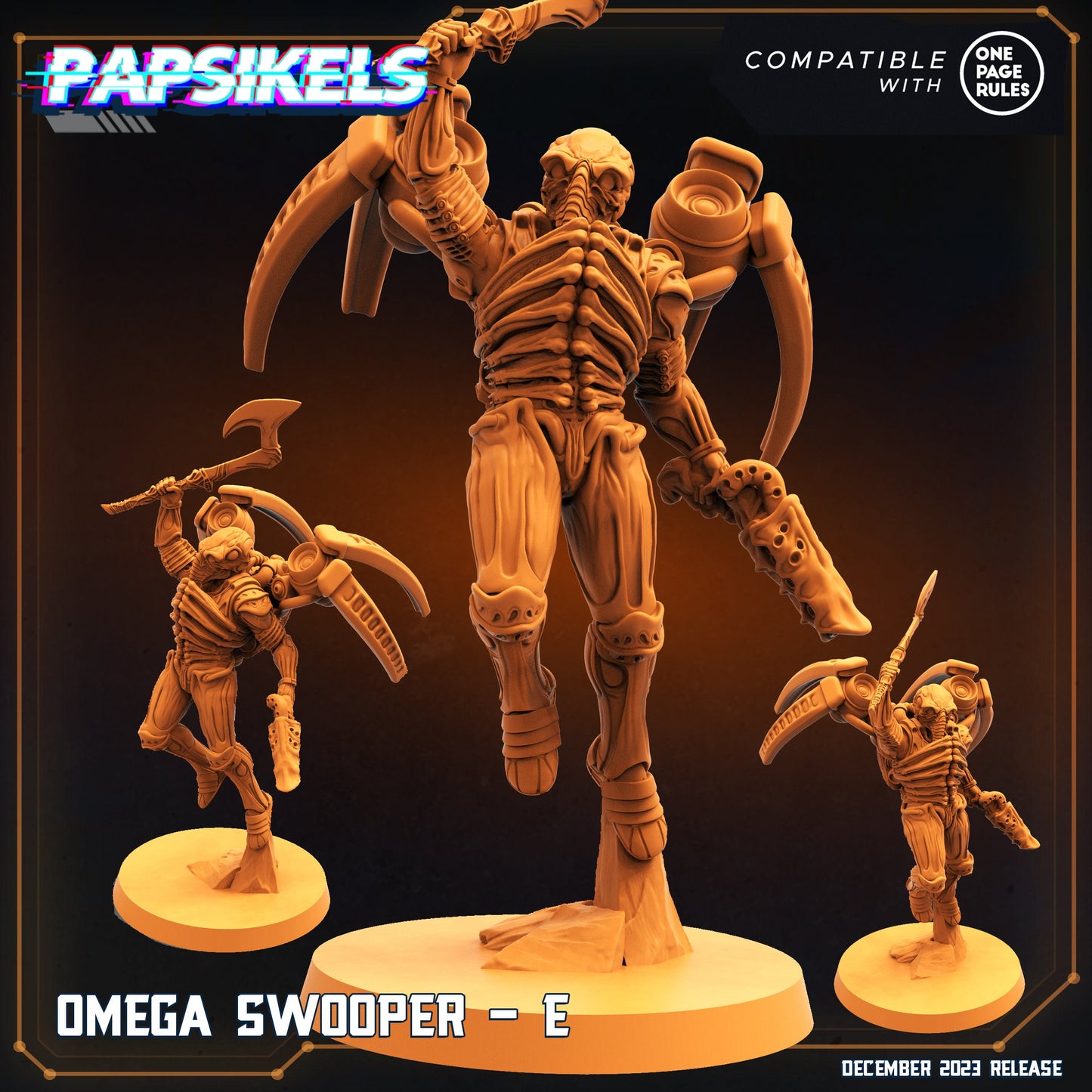 Omega Swoopers (sculpted by Papsikels)