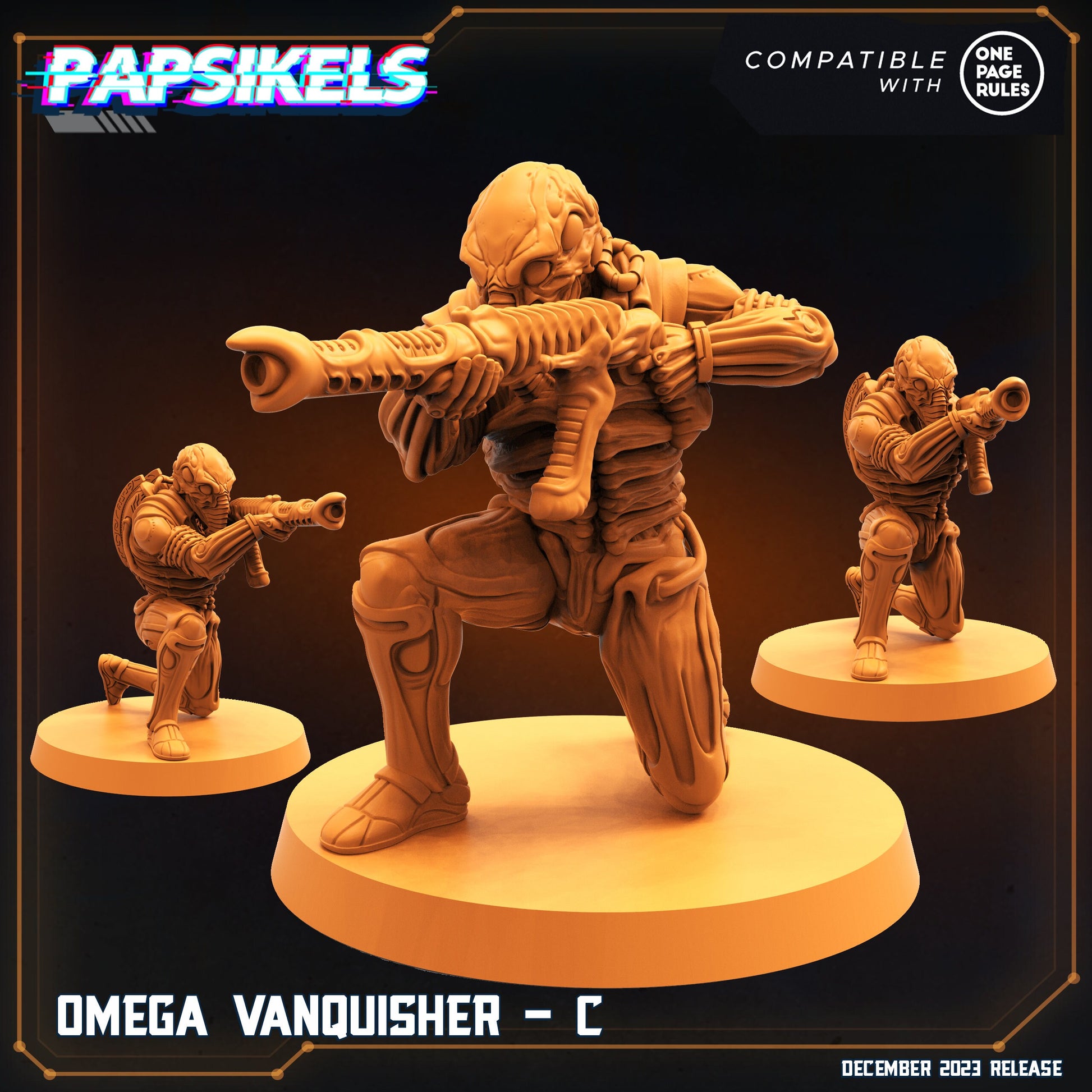 Omega Vanquishers (sculpted by Papsikels)