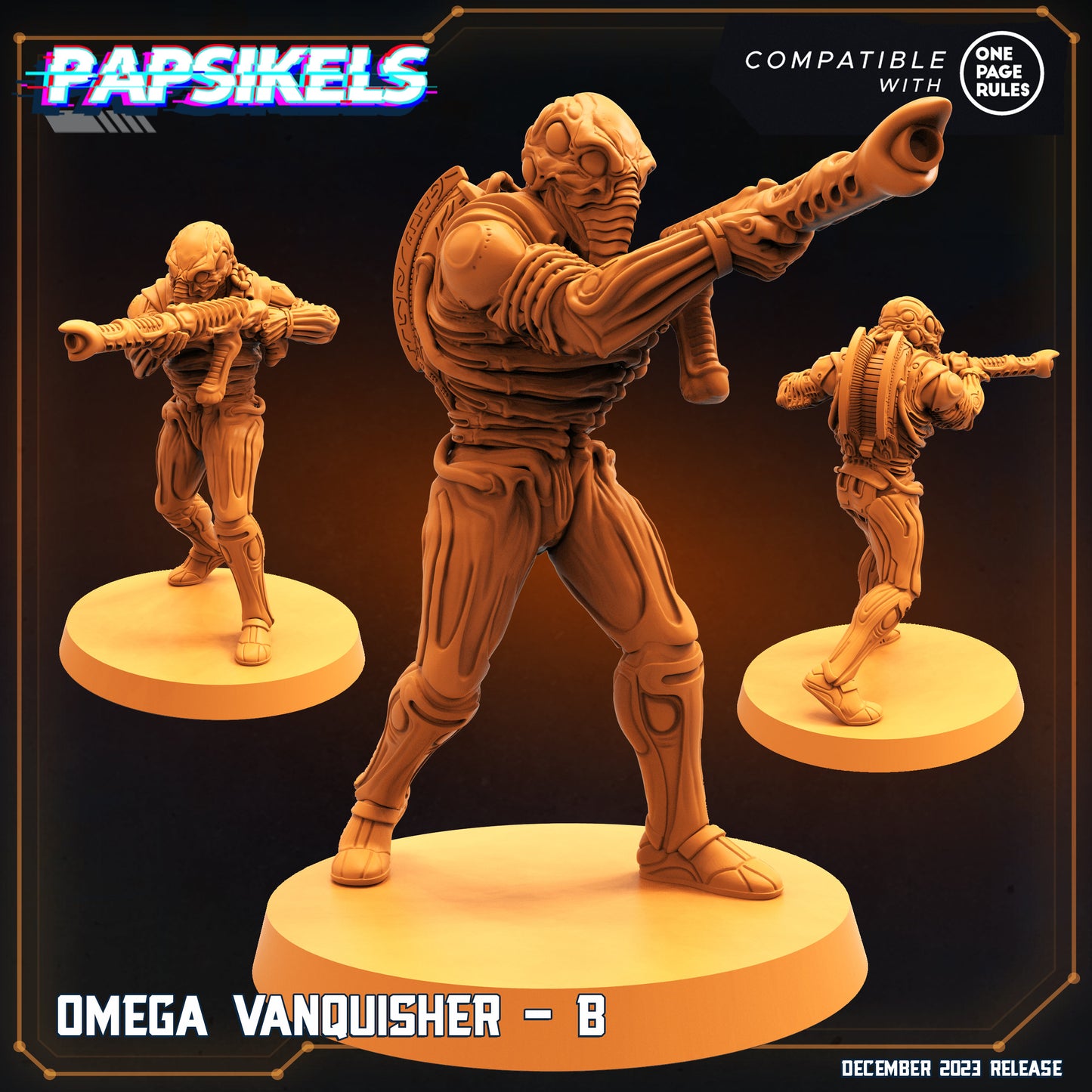 Omega Vanquishers (sculpted by Papsikels)