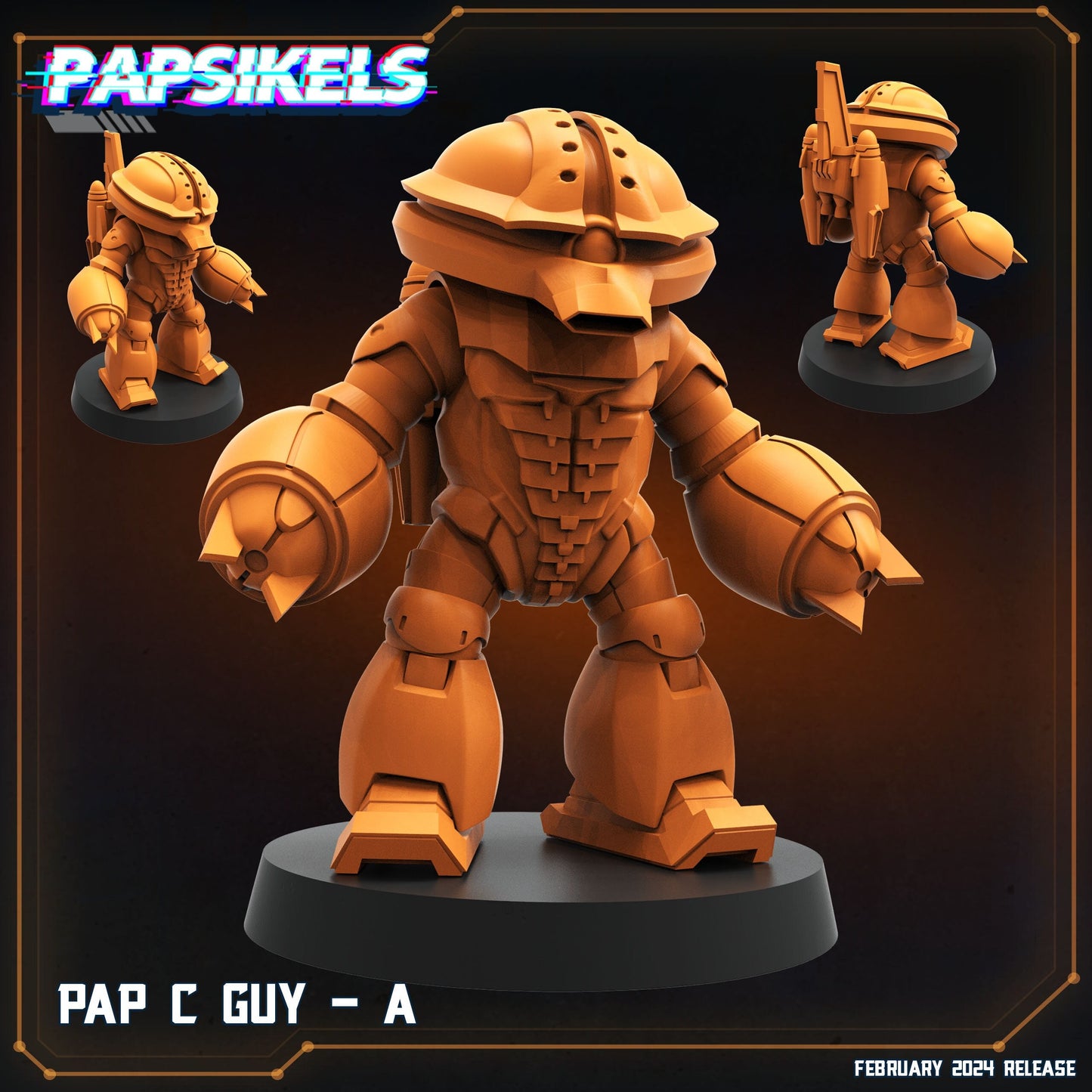 Pap C Guy - A (sculpted by Papsikels)