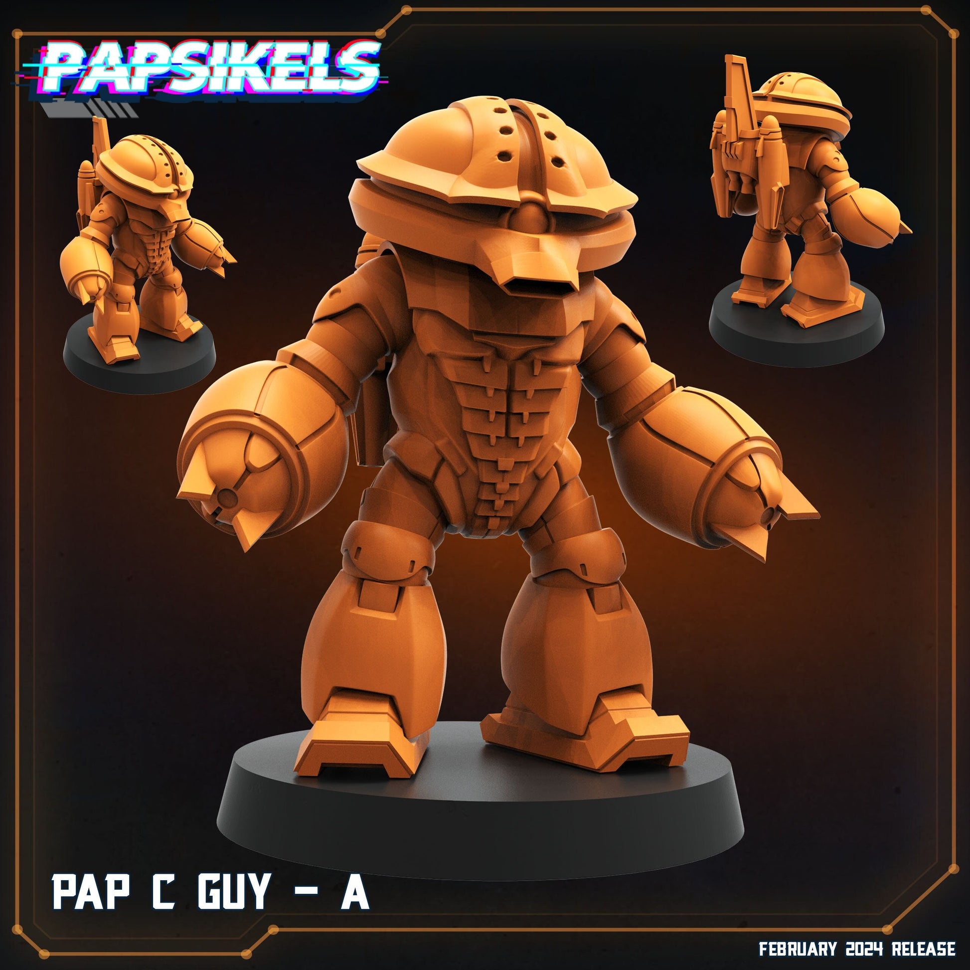 Pap C Guy - A (sculpted by Papsikels)