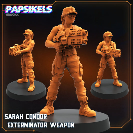 Sarah Condor Exterminator Weapon (sculpted by Papsikels)