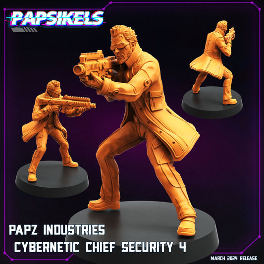 Papz Industries Cybernetic Chief Security 4 (sculpted by Papsikels)