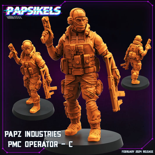 Papz Industries PMC Operator - C (sculpted by Papsikels)