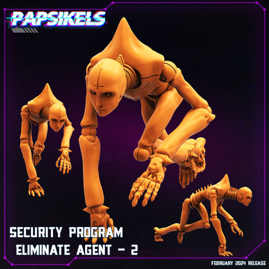 Security Program Eliminate Agent - 2 (sculpted by Papsikels)